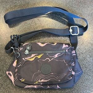 NWOT Kipling Sabian U PRT Crossbody Bag Soft Marble